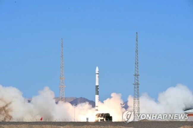 CHINA KUAIZHOU1A CARRIER ROCKET SATELLITE LAUNCH