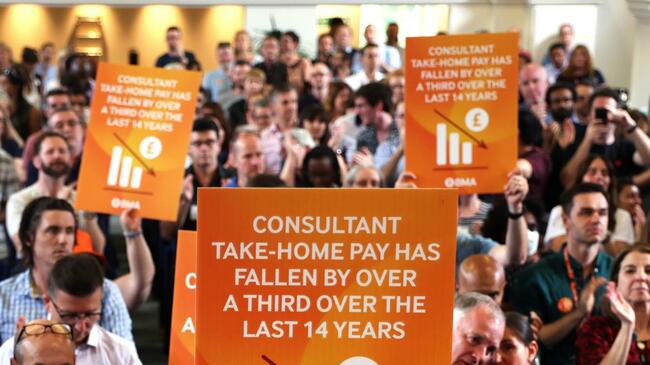 The Times view on the hospital consultants's strike: Gilded Elite