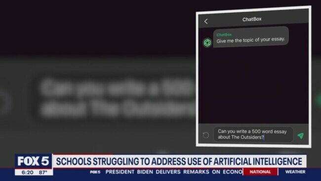 Local schools struggling to address use of aritficial intelligence