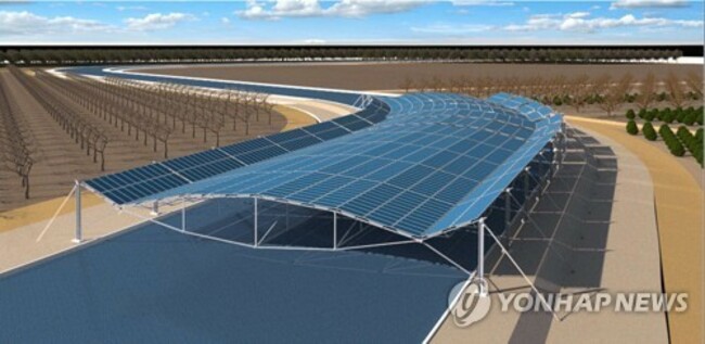 Solar Irrigation Canals