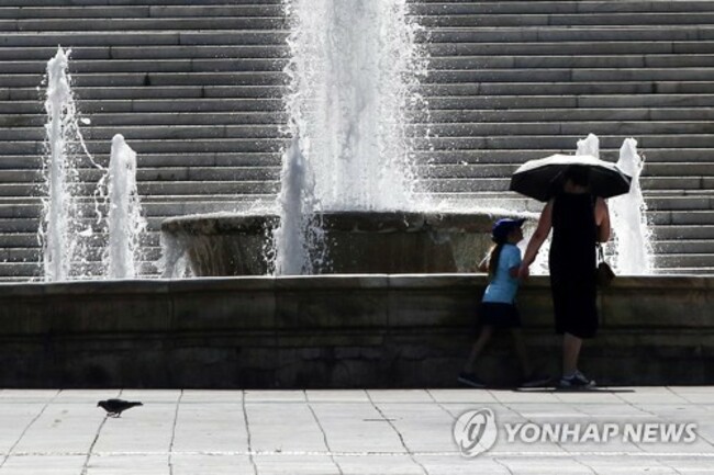 GREECE WEATHER HEATWAVE