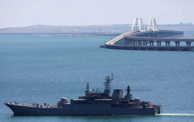 Drone attack in Crimea prompts evacuation, brief bridge closure