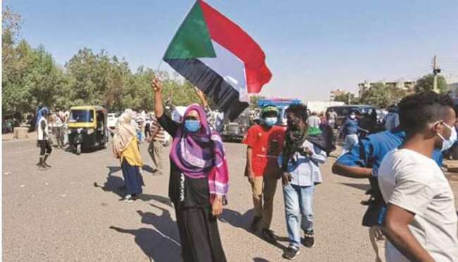 Five dead in crackdown on Sudan anti-coup protests