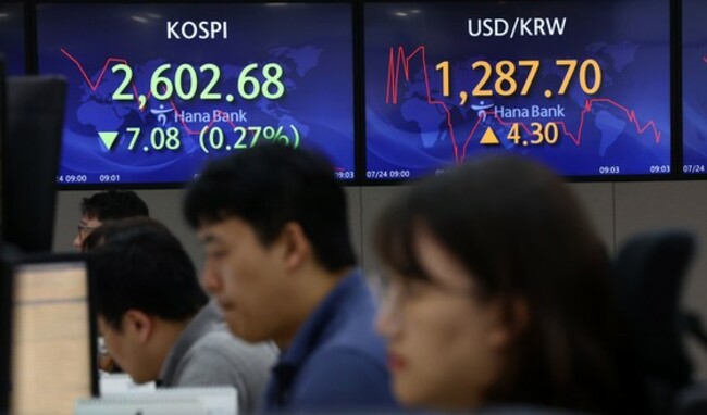 Stocks open lower ahead of earnings reports and FOMC