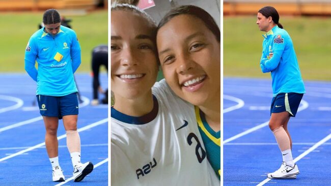 Sam Kerr sits out Matildas training again ahead of World Cup match with Nigeria