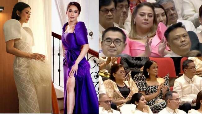 Heart Evangelista, Kaladkaren, Karla Estrada, Isabelle Daza ‘spotted' sa ika-2 SONA ni PBBM