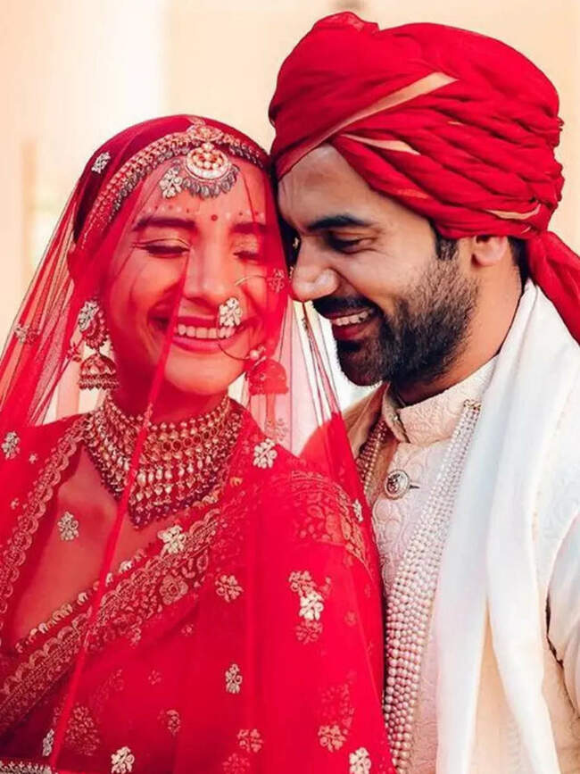 Rajkummar Rao and Patralekhaa’s dreamy wedding album