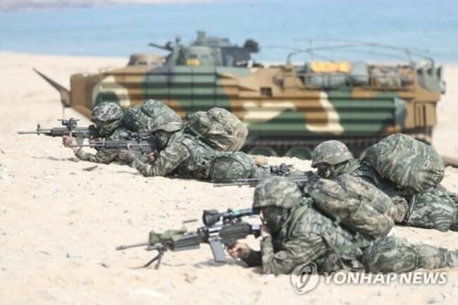S. Korean Marine Corps to stage 1st allied drills on U.S. mainland next month