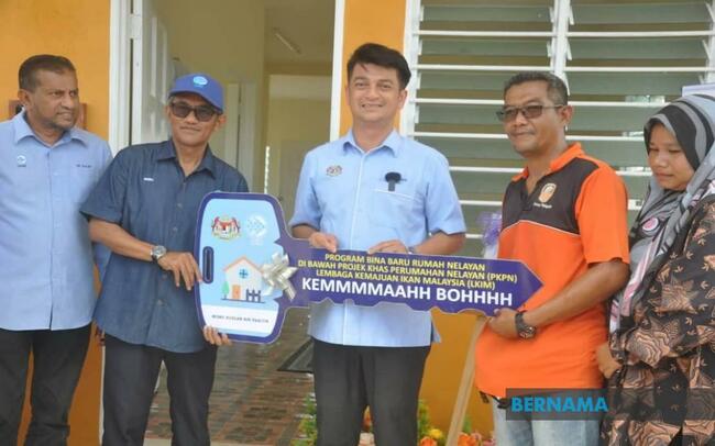 PKPN GRANTS FISHERMAN'S DREAM OF OWNING A HOME