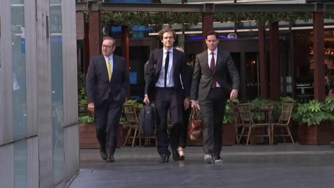 Kevin Spacey arrives at court as jury deliberates