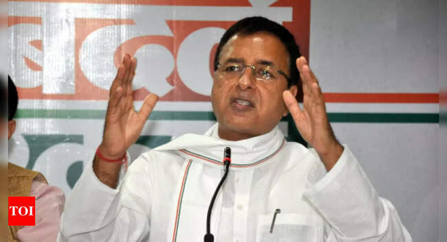 surjewala: Randeep Surjewala moves SC challenging ordinances extending tenures of CBI, ED chiefs
