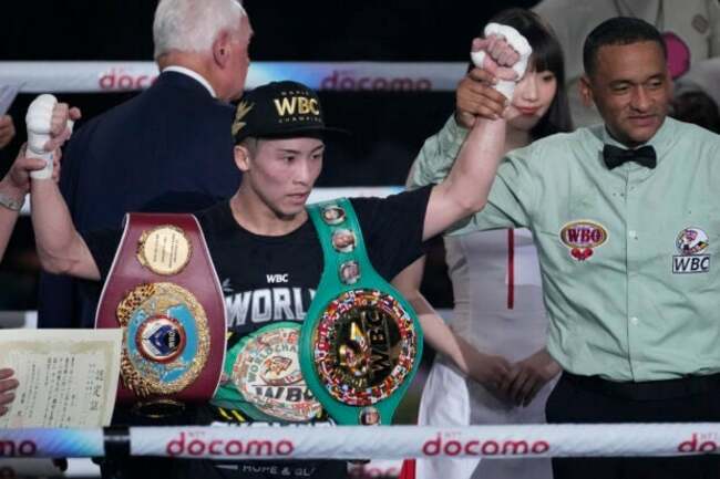 Naoya Inoue stops Stephen Fulton, wins world titles in his 4th weight class