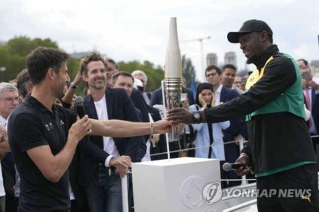 OLY Paris Olympics Torch