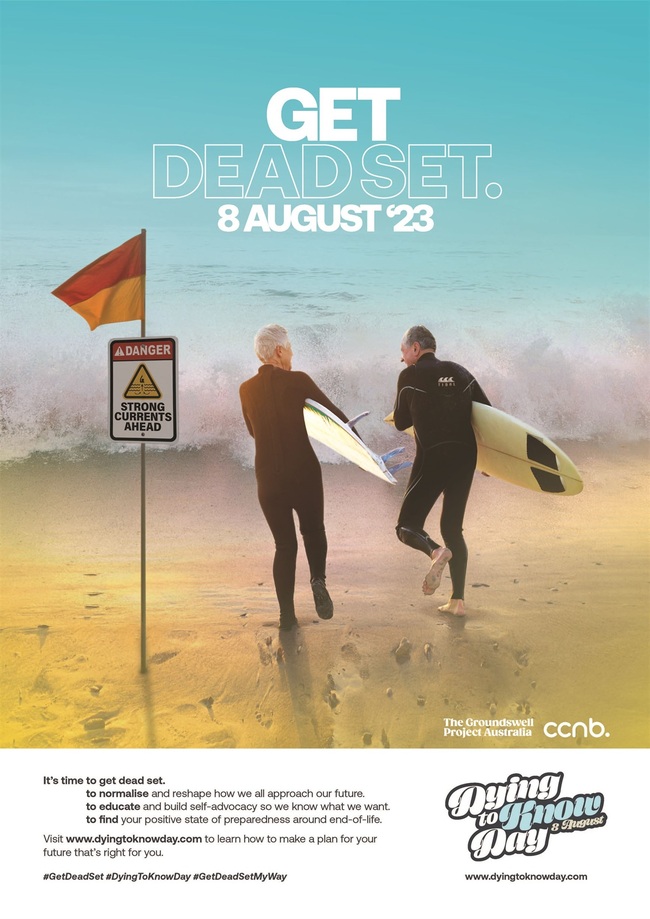 Help change conversation around death and dying