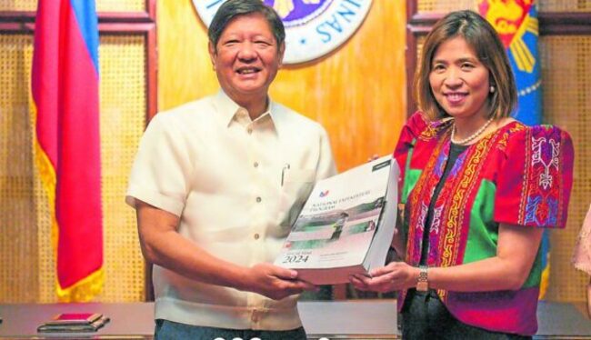 DBM submits 2024 national budget to Marcos