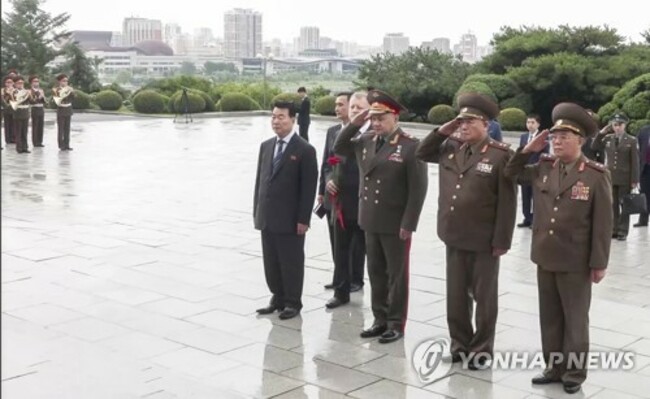 NORTH KOREA RUSSIA SHOIGU
