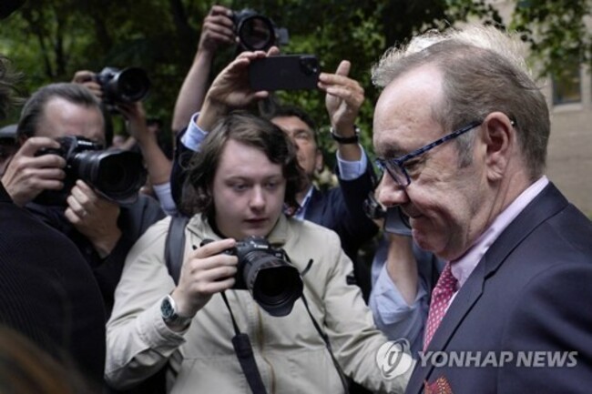 APTOPIX Britain Kevin Spacey Trial