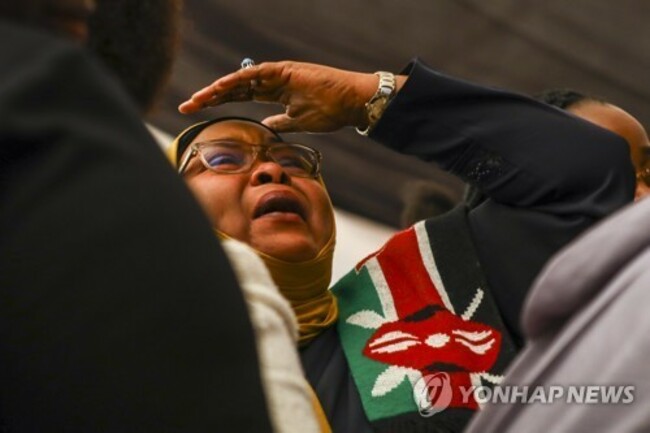 KENYA CANDLE VIGIL FOR ANTGORVENMENT PROTESTS VICTIMS