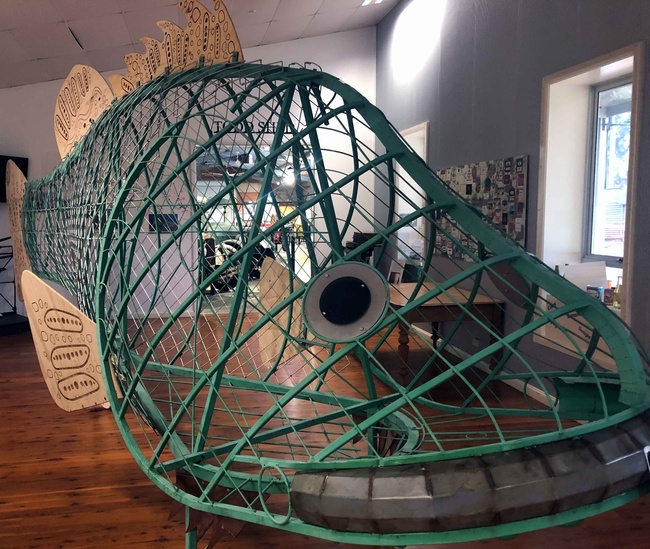 Something fishy going on at Griffith Pioneer Park Museum