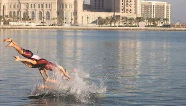 Lusail Marina ready to host QNB Asia Triathlon Cup Doha 2021