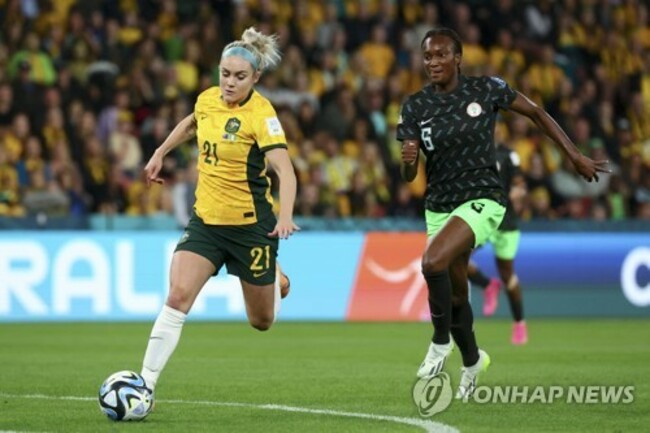 WWCup Australia Nigeria Soccer
