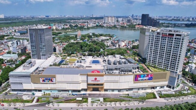 Lotte partially opens $624 million retail complex in Vietnam