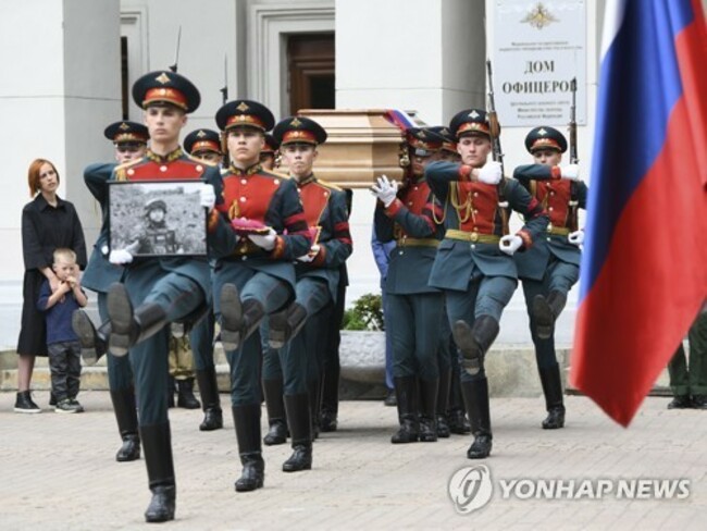 RUSSIA ROSTISLAV ZHURAVLEV FUNERAL