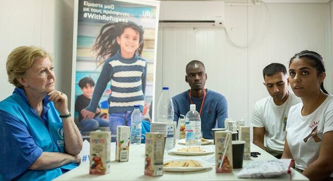 UN Official Urges Enhanced Refugee Protection in Greece Visit
