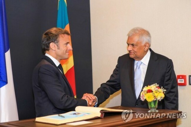 SRI LANKA FRANCE DIPLOMACY