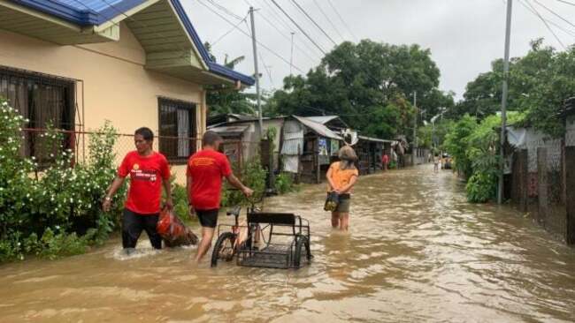 ‘Falcon,' monsoon rains trigger floods in Olongapo, Zambales