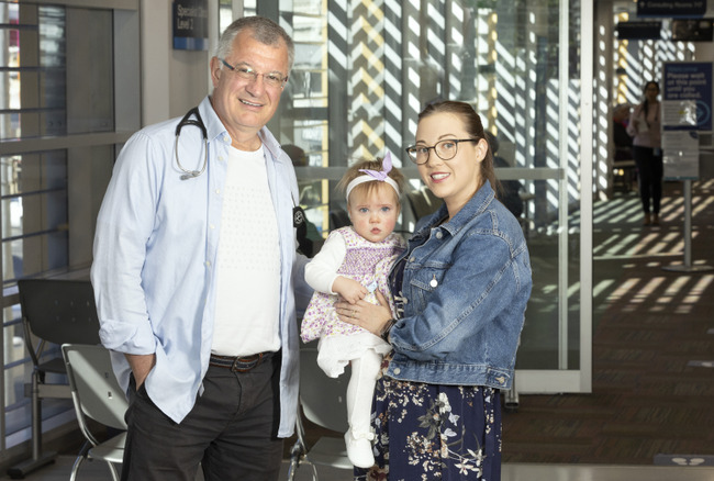 Mater cardiologist fulfils Sam's dream of becoming mum