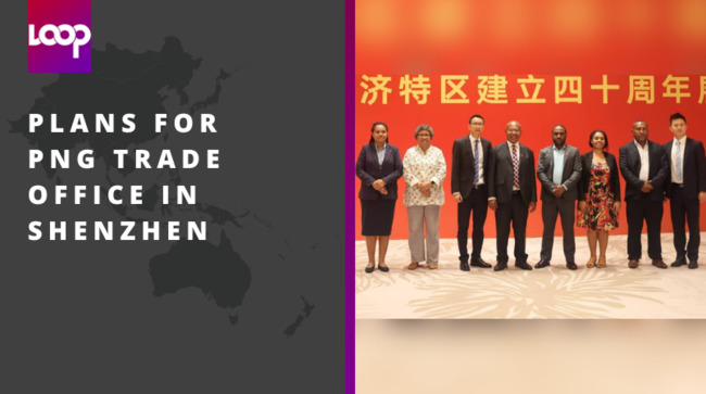 Plans for PNG trade office in Shenzhen