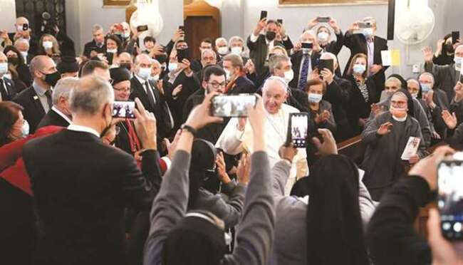 Pope urges European unity amid migrant influx