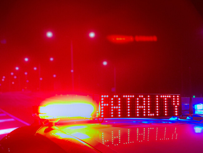 Police responding to fatal traffic crash at Lawgi Dawes