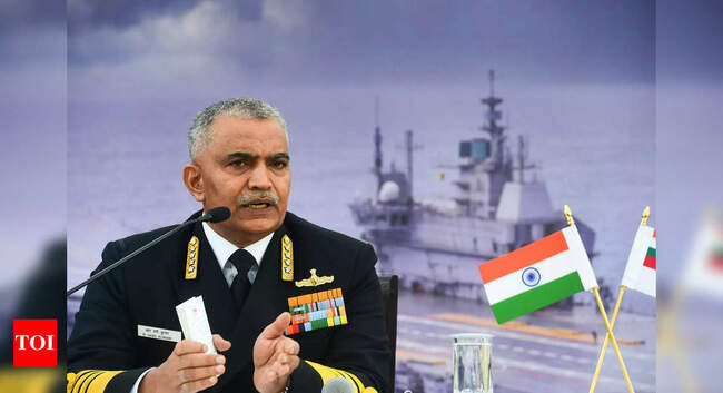 navy: Covid-19, situation on northern borders created complex challenges, Navy ready to tackle them: Admiral Hari Kumar