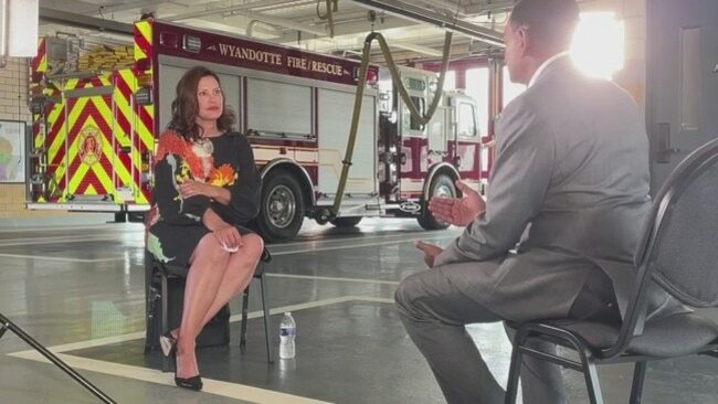 Gov Gretchen Whitmer 1-on-1 talks new state budget and how it helps first responders