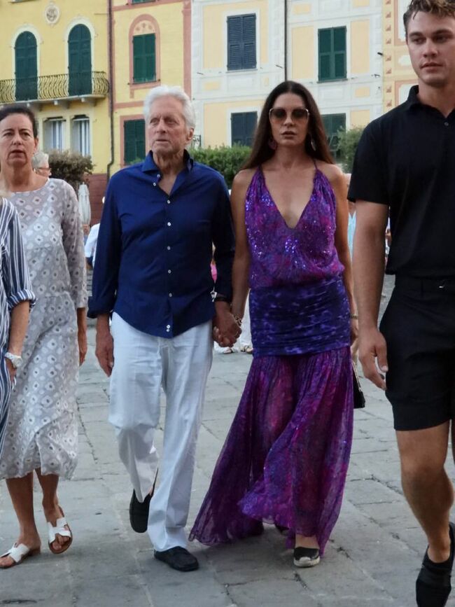 Do You Want to See What Catherine Zeta-Jones Is Wearing in Portofino?