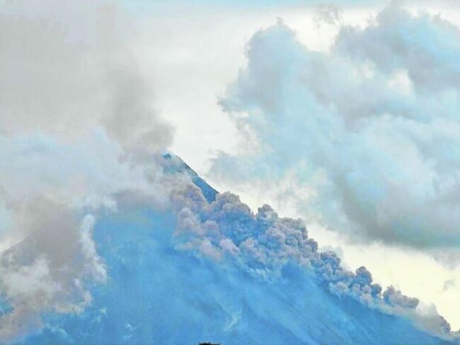 57 earthquakes with 4 ash events, 225 rockfalls recorded in Mayon – Phivolcs