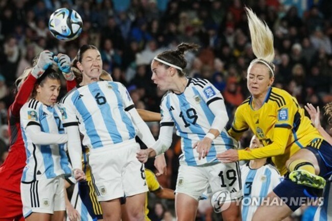 APTOPIX WWCup Argentina Sweden Soccer