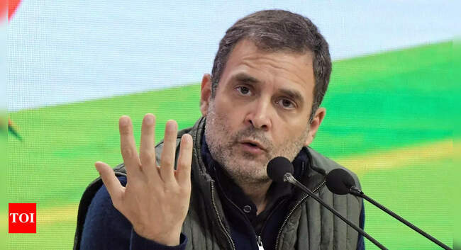 rahul gandhi: What is home ministry doing, asks Rahul Gandhi, seeks ‘real reply’