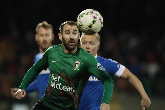 Glentoran: Niall McGinn is counting down the days to the Big Two Boxing Day Derby
