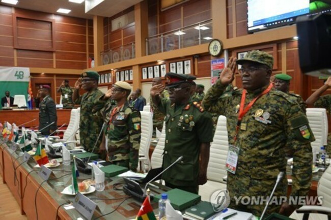 epaselect NIGERIA ABUJA ECOWAS DEFENCE MEETING
