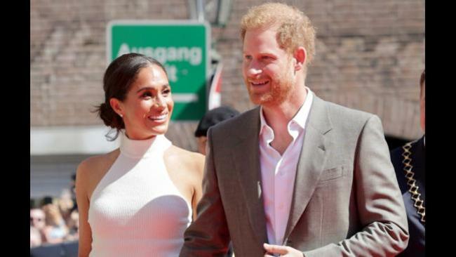 The Duke and Duchess of Sussex have presented a united front to the world in the face of widespread reports their marriage is in trouble