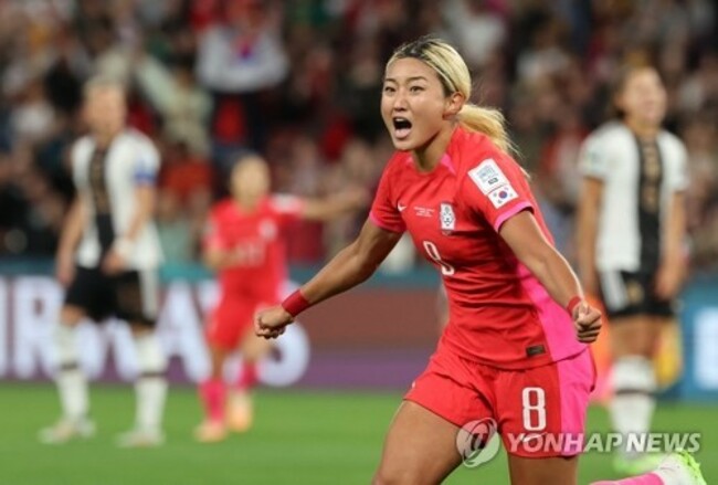 (LEAD) S. Korea eliminated in Women's World Cup after holding Germany