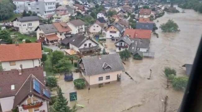 At least two die as heavy rains hit Slovenia, forcing evacuations