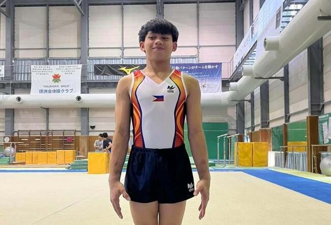 Carlos Yulo's younger brother dominates Palaro with 6 gymnastics golds