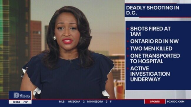 Triple shooting in DC leaves 2 dead