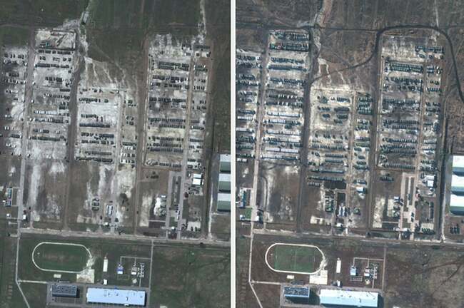 Satellite Images Show Russian Military Forces Keep Massing Near Ukraine’s Border : news