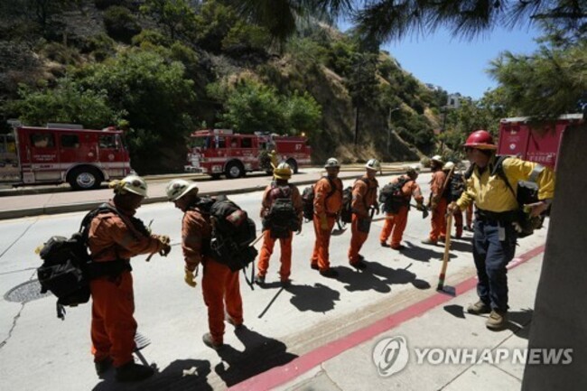 Hollywood Hills West Fire