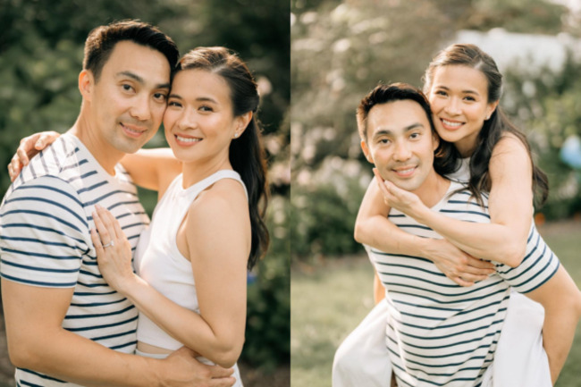 LOOK: LJ Reyes, fiancé Philip Evangelista get cozy in prenup photos